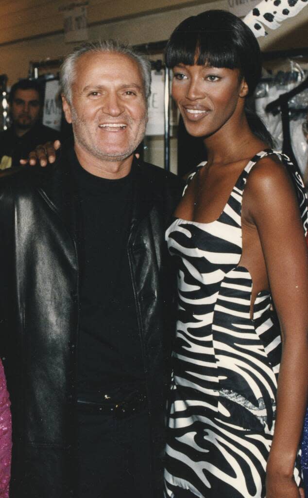 Naomi Campbell, Gianni Versace