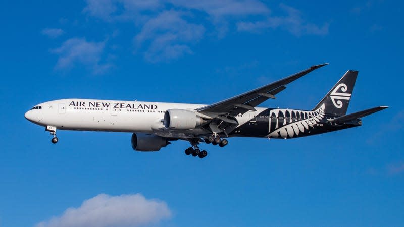 An Air New Zealand Boeing 777
