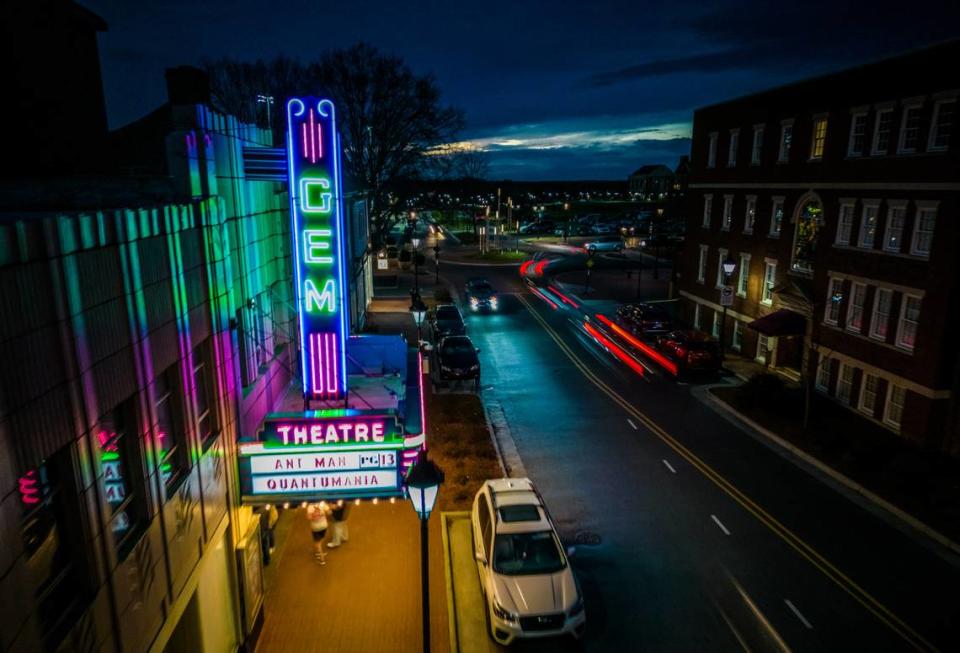 The historic Gem Theatre in Kannapolis reopened to the public on May 16