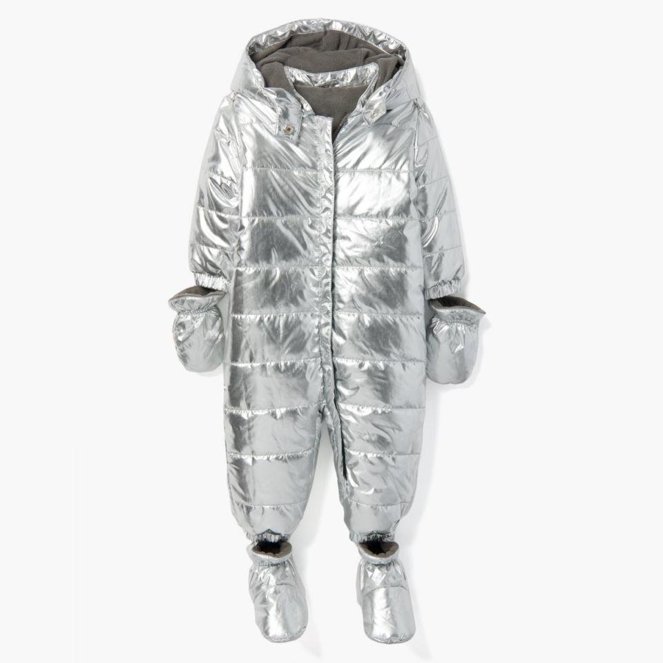 Metallic Puffer Snowsuit (Photo: Gymboree)