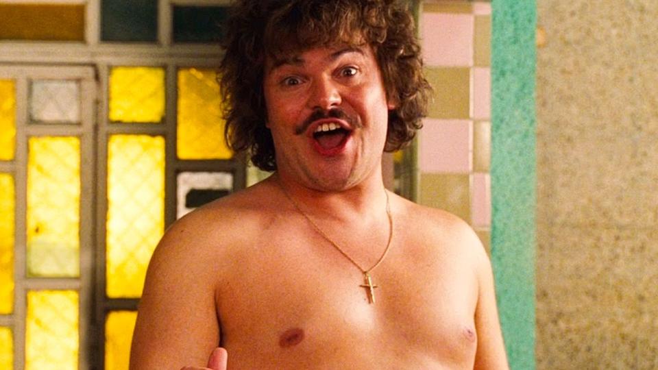 Jack Black singing in Nacho Libre