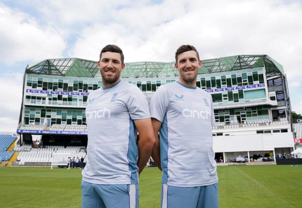 Jamie Overton (left) and Craig Overton are at Headingley this week (Tim Goode/PA) (PA Wire)