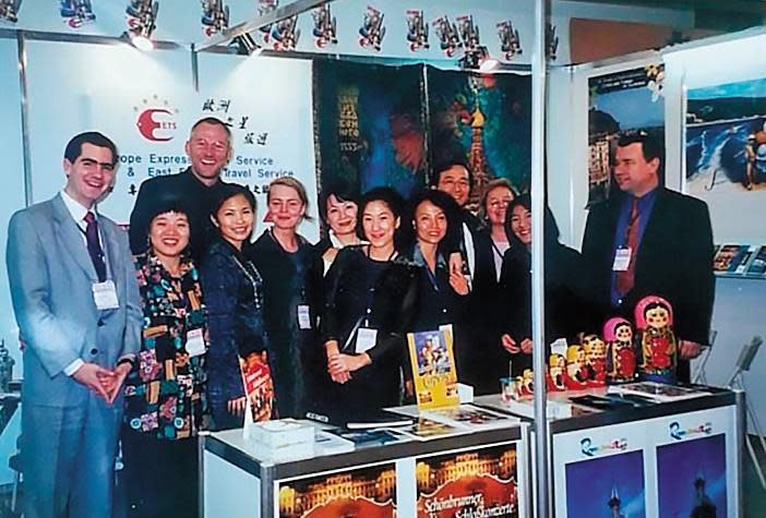 夫妻倆是開拓蘇聯旅遊的第一人，1993年將蘇聯國旅客戶介紹給台灣業者。（歐洲之星提供）