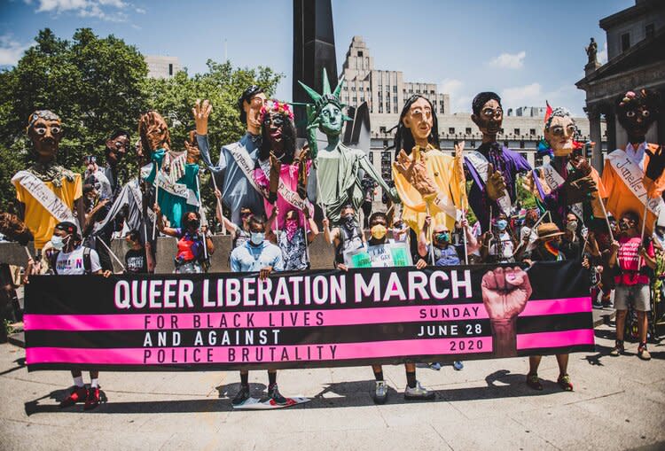 Queer Liberation March for Black Lives and Against Police Brutality
Photos by Leandro Justen 
www.instagram.com/leandrojusten