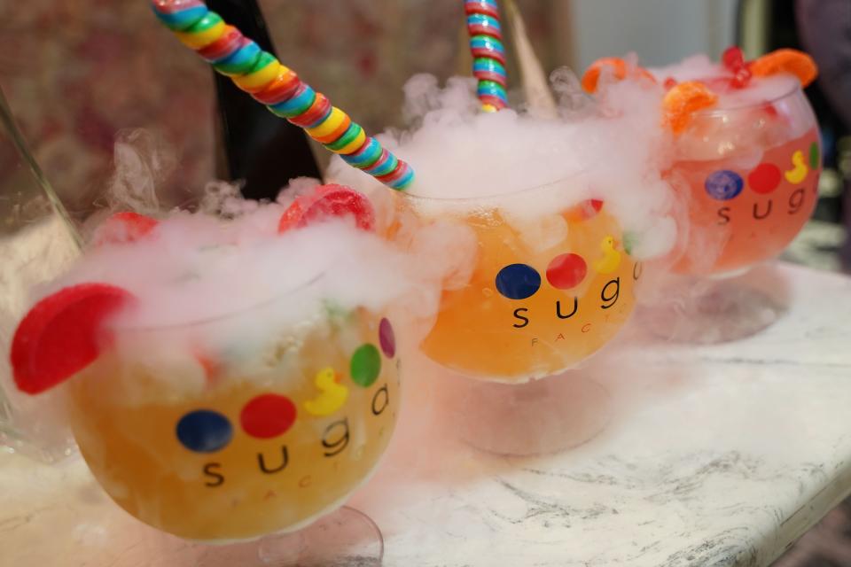 The Sugar Factory at Dover Downs is home to the Twisted Hart Peach Lemonade, a mocktail designed by comedian Kevin Hart.