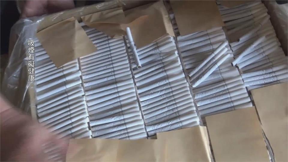 200箱劣質菸流出市面　嘉義查獲私菸工廠　3萬多包市值約3千8百萬