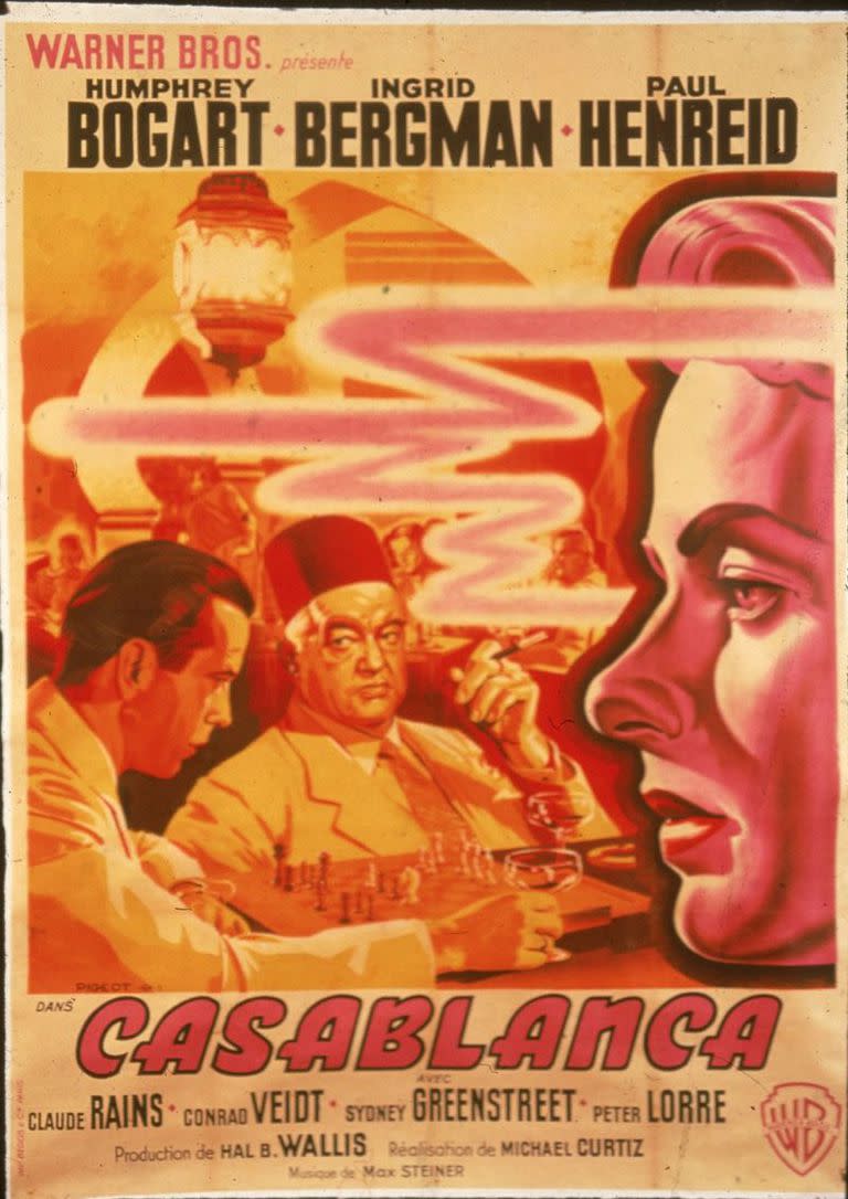 Póster de "Casablanca", 1942