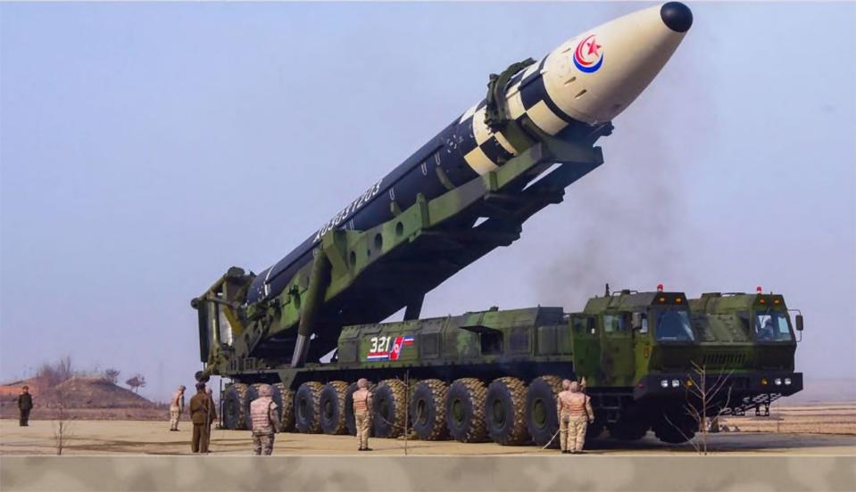 North Korean Hwasong ICBM