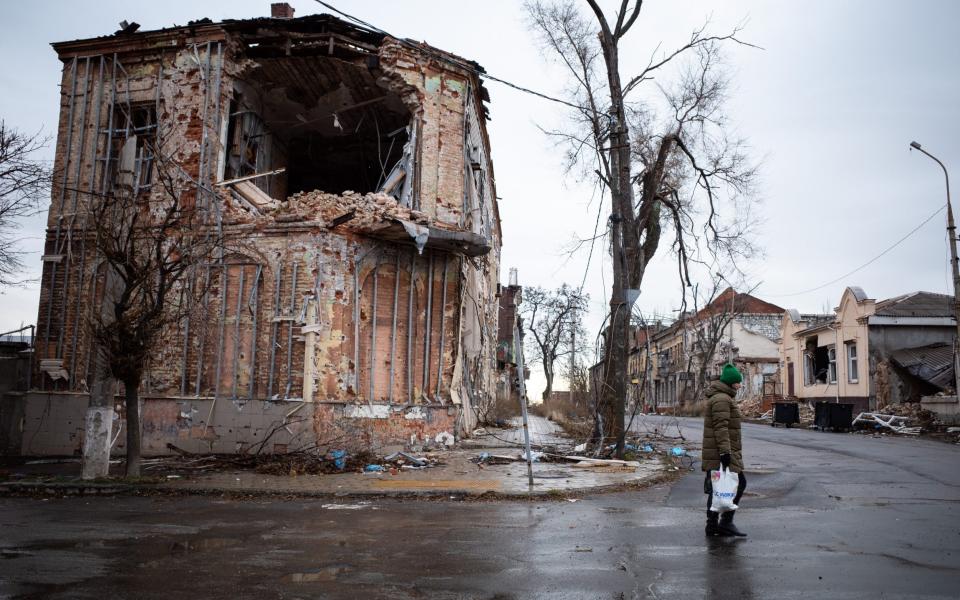 Destroyed houses - Jan-Vidar Bakke