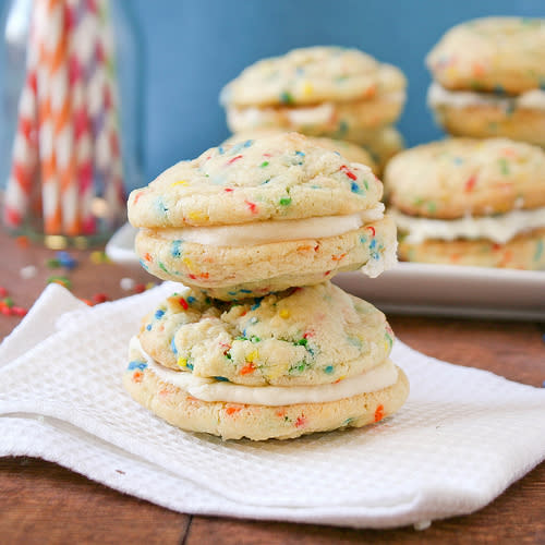 Funfetti Sandwich Cookies