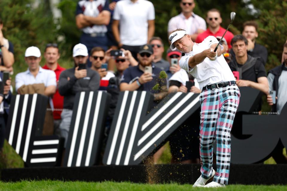 Ian Poulter plays in the inaugural LIV Golf event  (PA Archive)