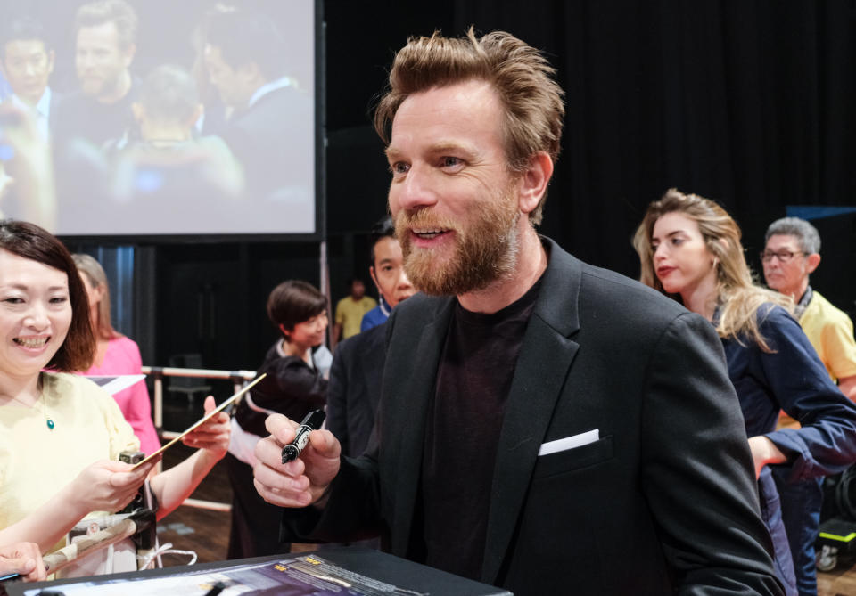 Ewan McGregor attends the premiere of 'Christopher Robin' on September 5, 2018. (Photo by Keith Tsuji/Getty Images for Disney)