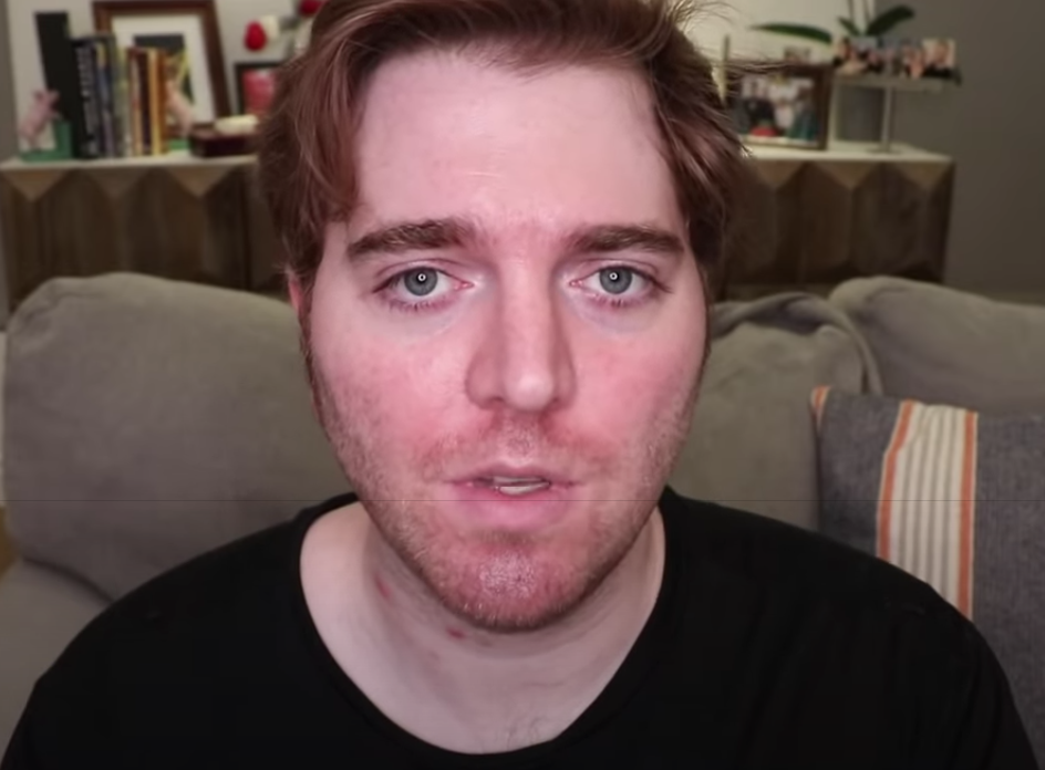 Shane Dawson in his apology video: YouTube/screengrab