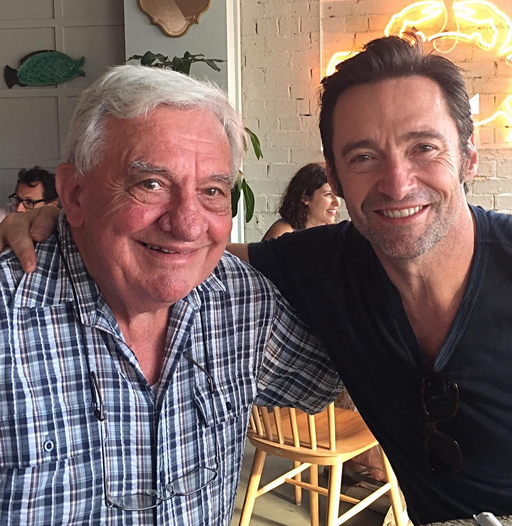 <p>Hugh Jackman’s dad, Christopher, is just as cute as the movie star is. “Happy Father’s Day to all,” wrote the Aussie actor, who has two kids of his own. (Photo: <a rel="nofollow noopener" href="https://www.instagram.com/p/BVeP4HNj5pX/?taken-by=thehughjackman" target="_blank" data-ylk="slk:Hugh Jackman via Instagram;elm:context_link;itc:0;sec:content-canvas" class="link ">Hugh Jackman via Instagram</a>) </p>