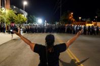 Protesters rally against the death in Minneapolis police custody of George Floyd in Oklahoma City