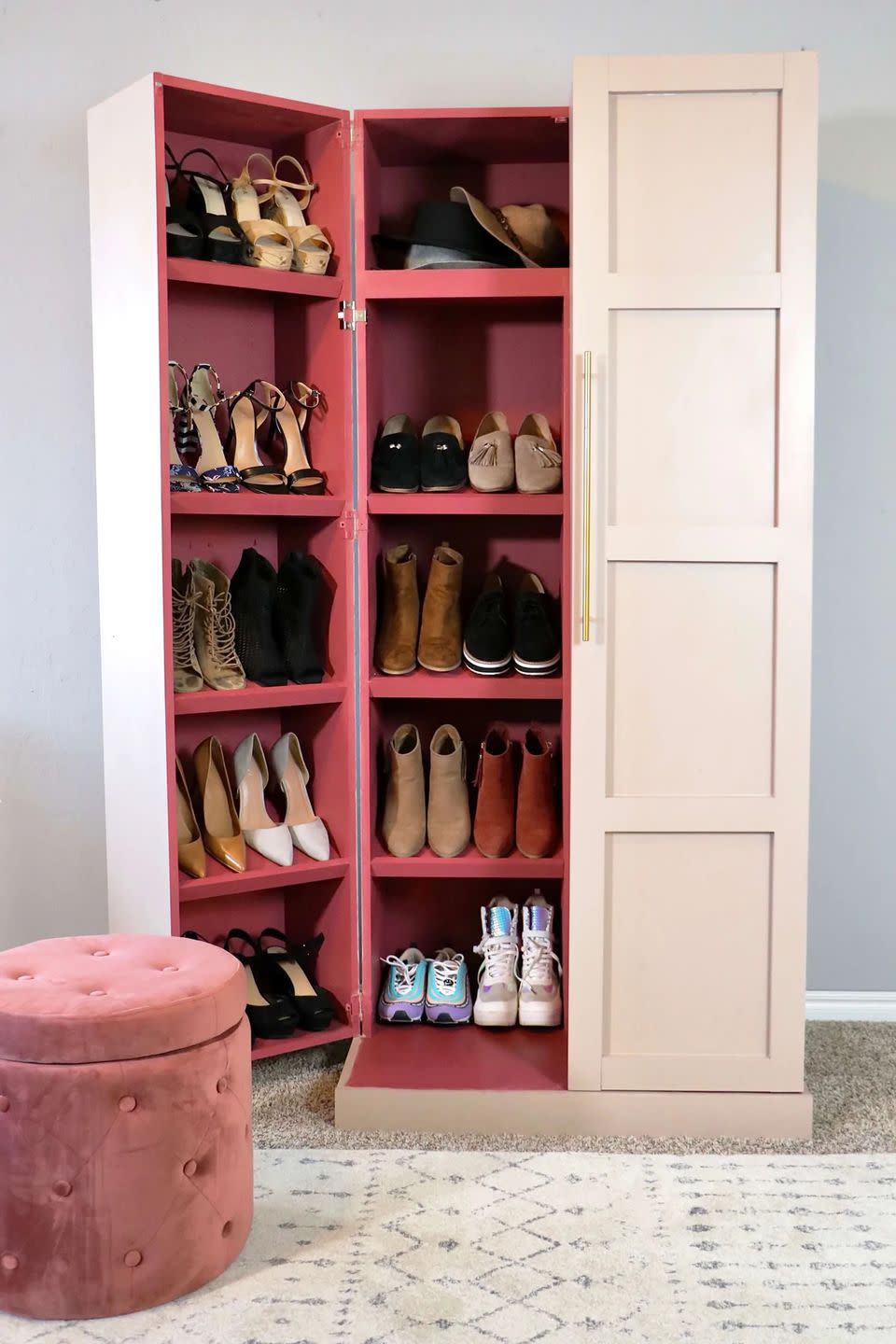 shoe storage ideas like cabinet