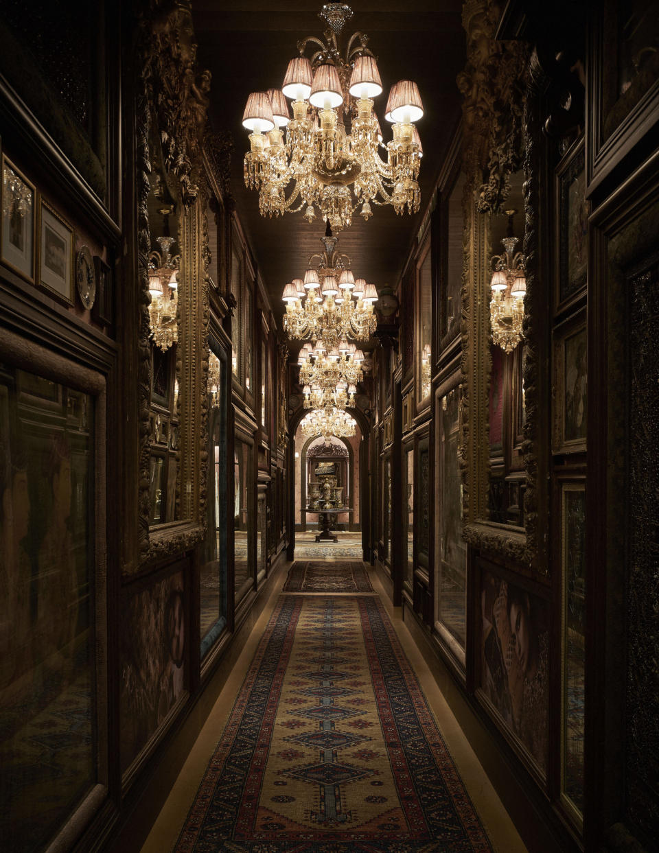 The “Hall of Mirrors” in the New York store.