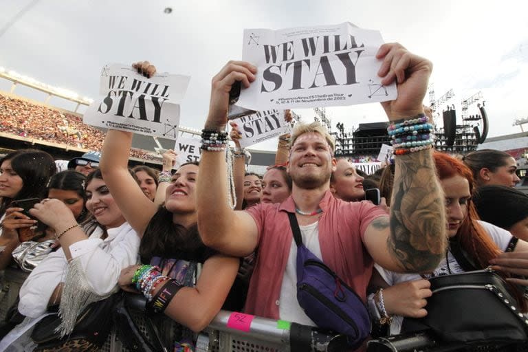 El estadio de River, colmado por los fans de Taylor Swift 