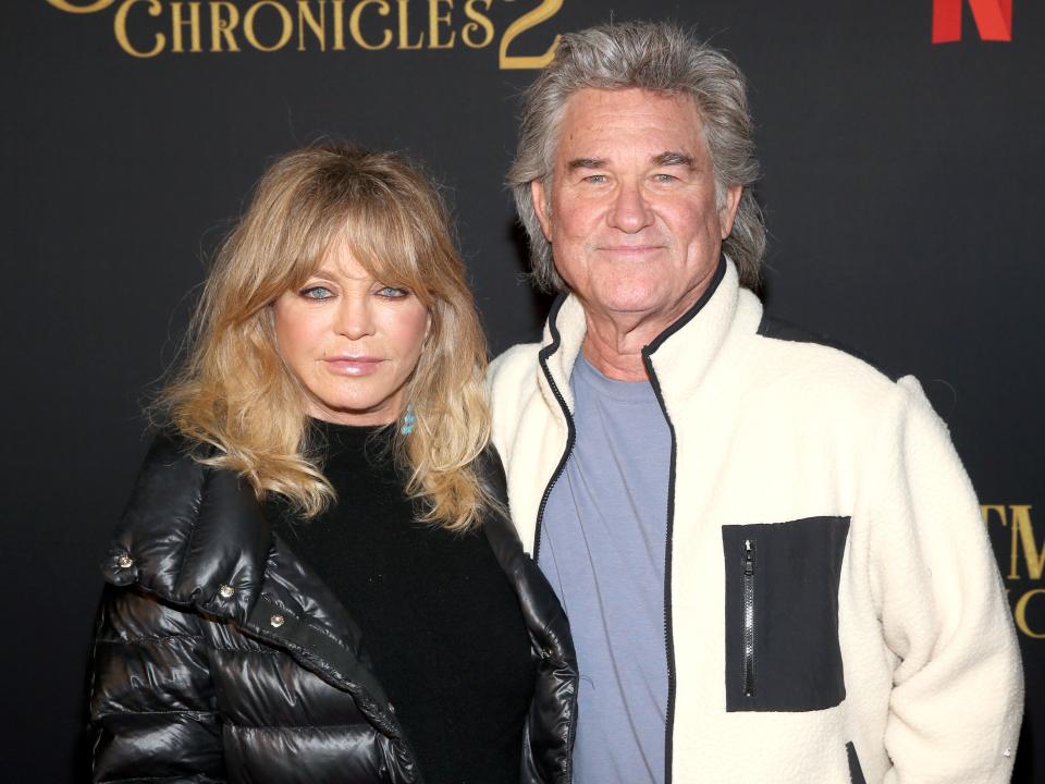 Goldie Hawn and Kurt Russell in 2020.