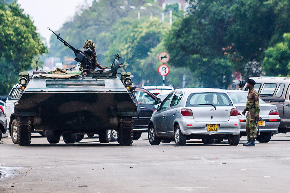 Military seizes power in Zimbabwe