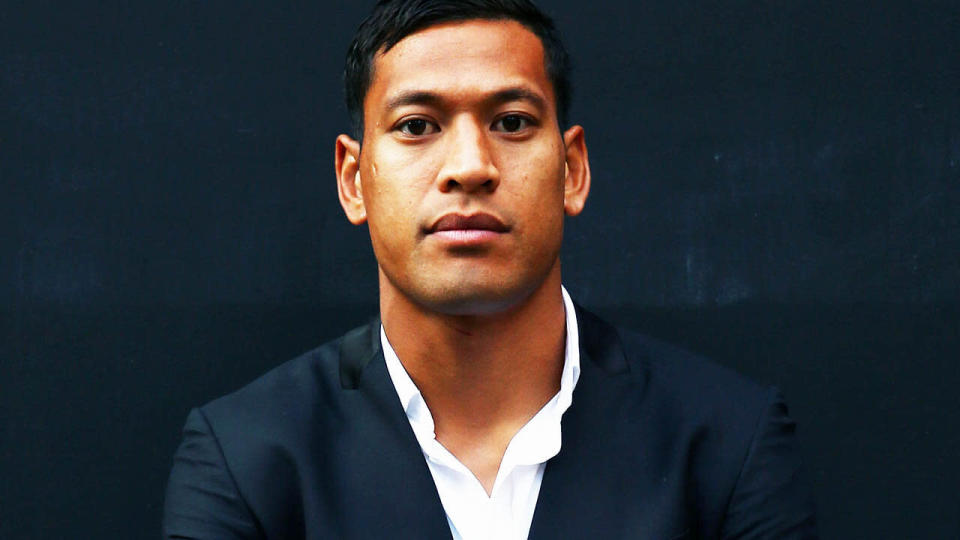 Israel Folau in 2014.  (Photo by Don Arnold/WireImage)