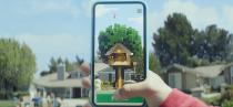 Microsoft wants you to see Minecraft everywhere you look: a virtual tree onyour lawn, a life-sized castle sticking through your house and an elaboratecave system hidden beneath your local park