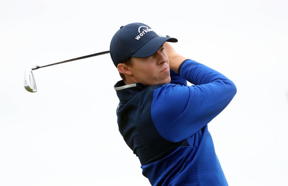 Pre-tournament favourite Matt Fitzpatrick suffered a poor end to round two in the Butterfield Bermuda Championship (David Davies/PA) (PA Wire)