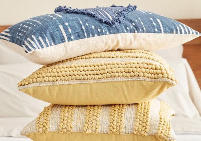 Allswell Cotton Textured Pillow 