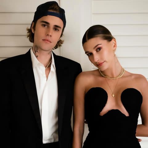 <p>To welcome in the new year, Mr and Mrs Bieber decided to dress up... and dress up they did. In two pictures shared to Justin's account (and one shared to Hailey's), the couple evidently decided to dress up for New Year's Eve, even if events looked a little different this year, with Hailey wearing a YSL strapless minidress and Justin opting for a shirt and blazer.</p><p><a href="https://www.instagram.com/p/CJjb4_eH7w3/" rel="nofollow noopener" target="_blank" data-ylk="slk:See the original post on Instagram;elm:context_link;itc:0;sec:content-canvas" class="link ">See the original post on Instagram</a></p>