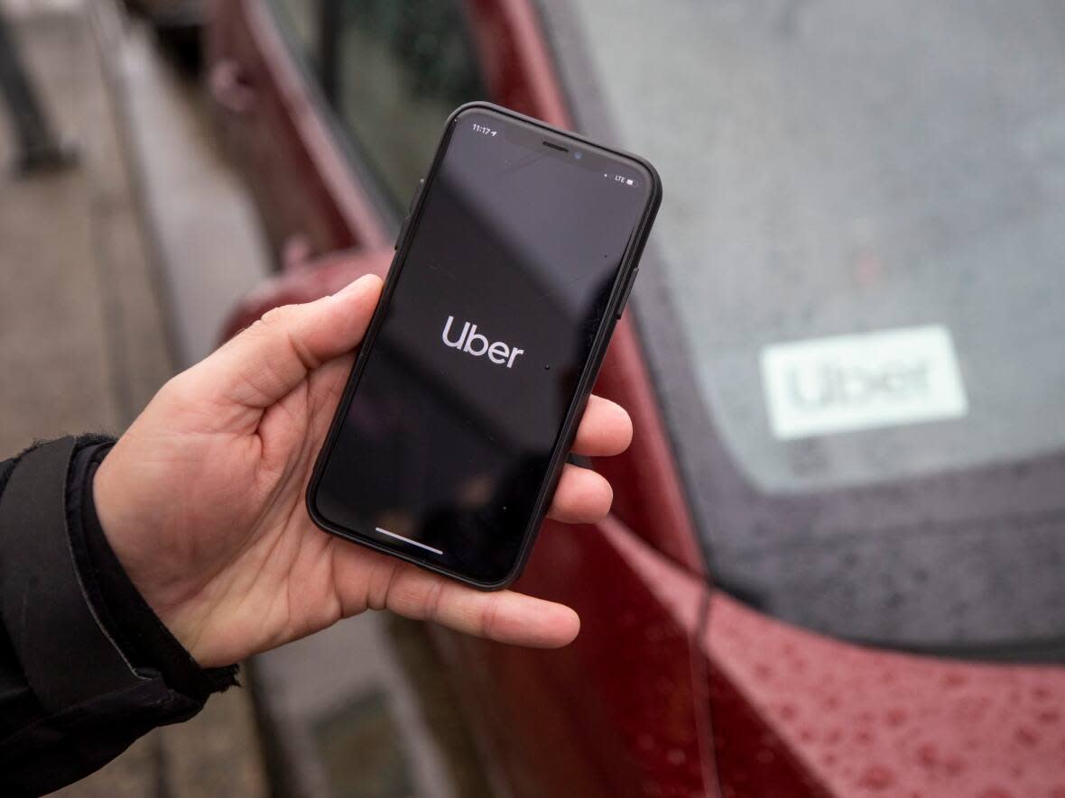 Ride-hailing app Uber will become operational in Kelowna and Victoria on Tuesday afternoon. (Ben Nelms/CBC - image credit)