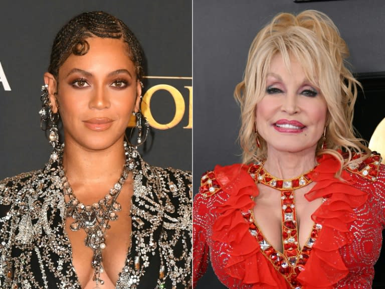 Superstar Beyonce's new country album 'Cowboy Carter' includes a cover of the song 'Jolene,' by icon of the genre Dolly Parton (Robyn Beck)
