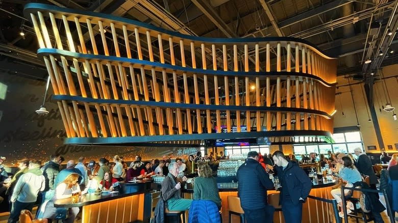 Decorative bar interior