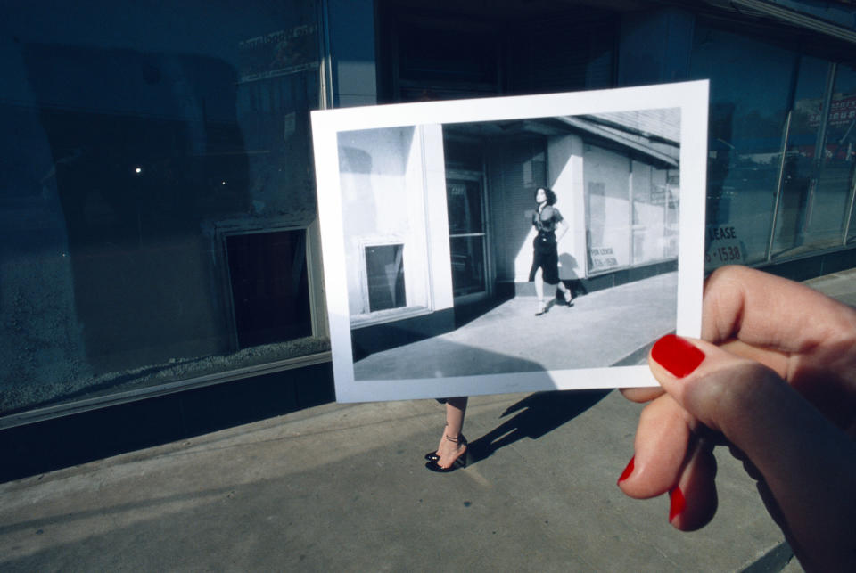 Charles Jourdan spring 1978 by Guy Bourdin.