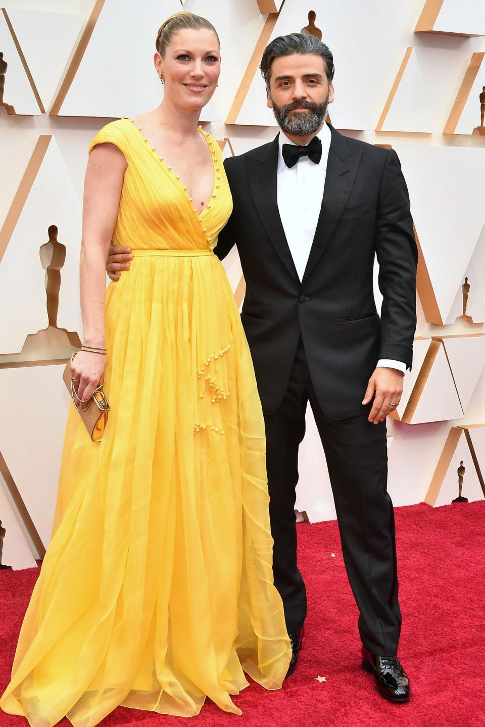 Elvira Lind and Oscar Isaac