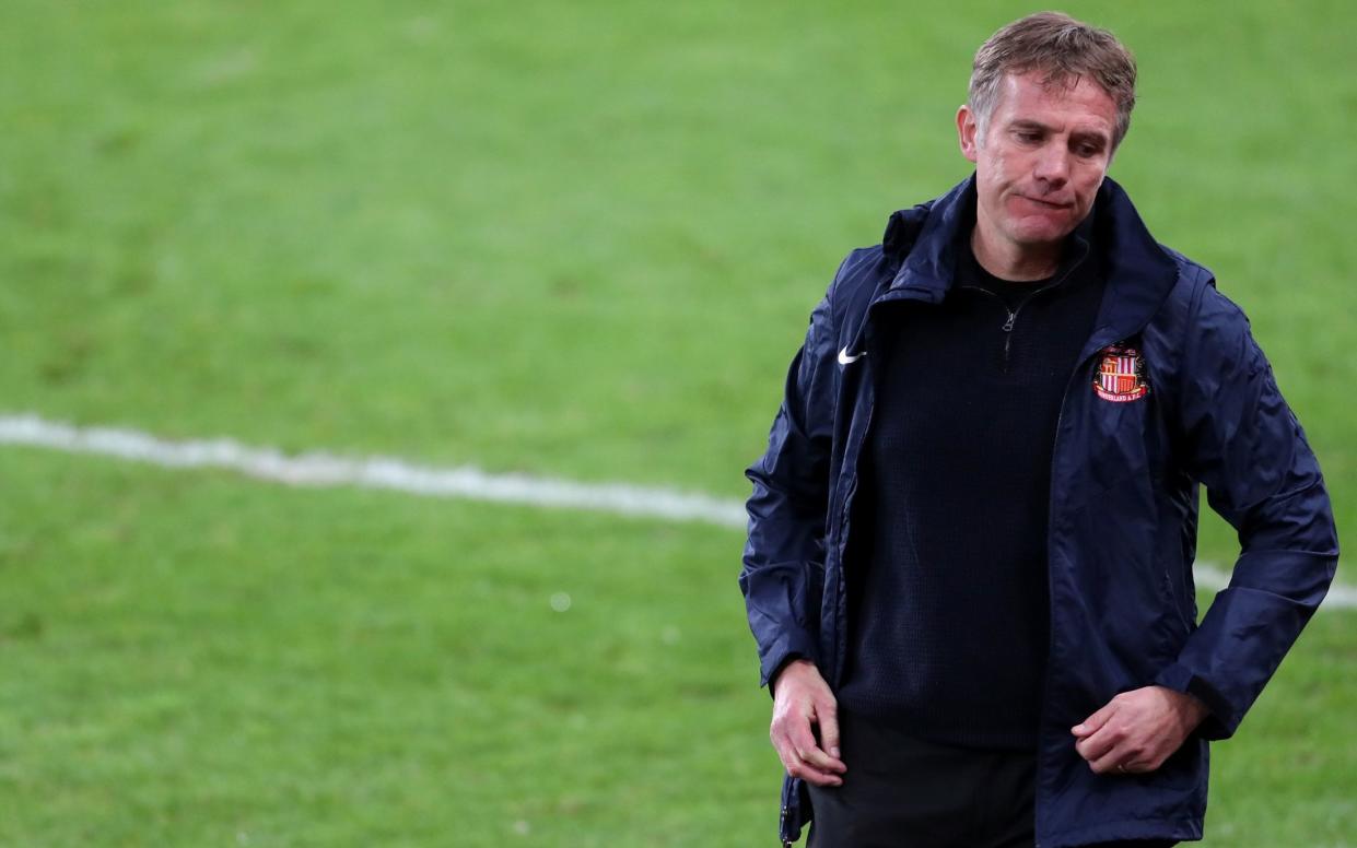 Phil Parkinson — Sunderland sack manager Phil Parkinson - PA