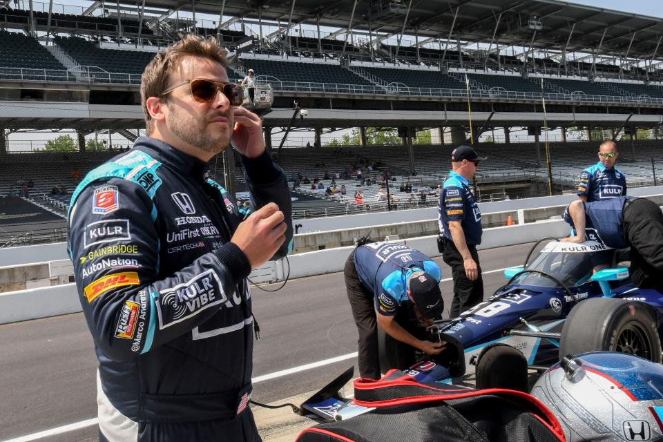 Marco Andretti is no stranger to Indianapolis and IndyCar racing, but he'll get a big taste of stock-car racing this season.