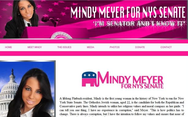 Mindy Meyer is no Manchurian candidate
