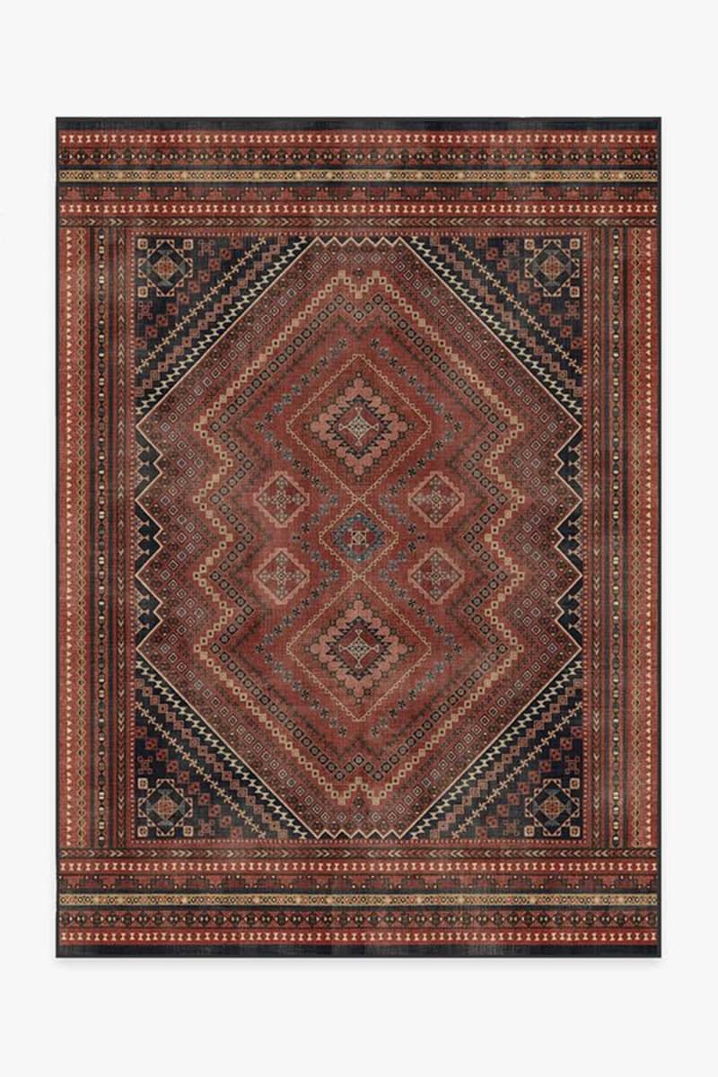 Kaden Amber Red Rug, 5' x 7'