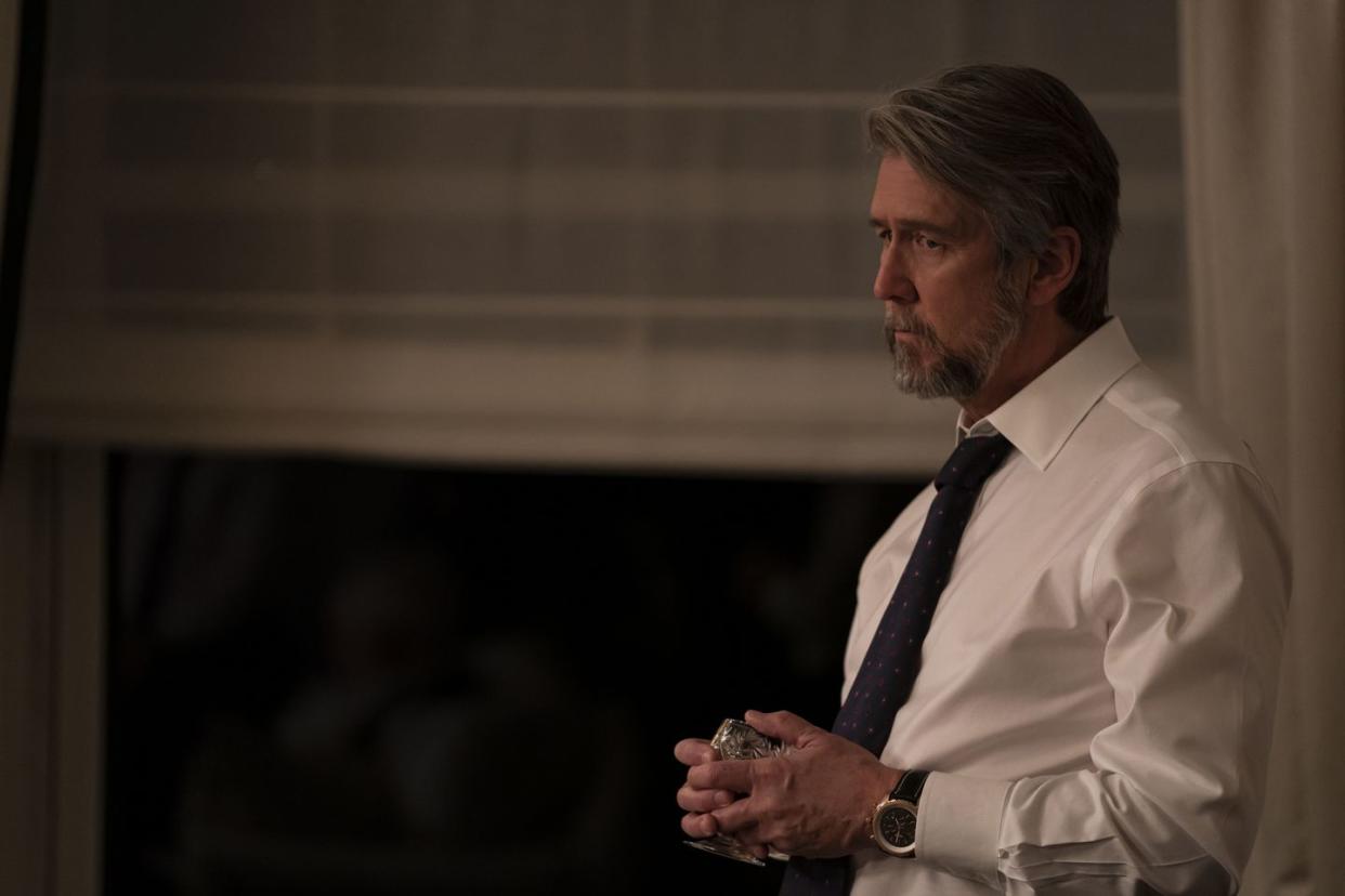 alan ruck as connor roy in succession season 3