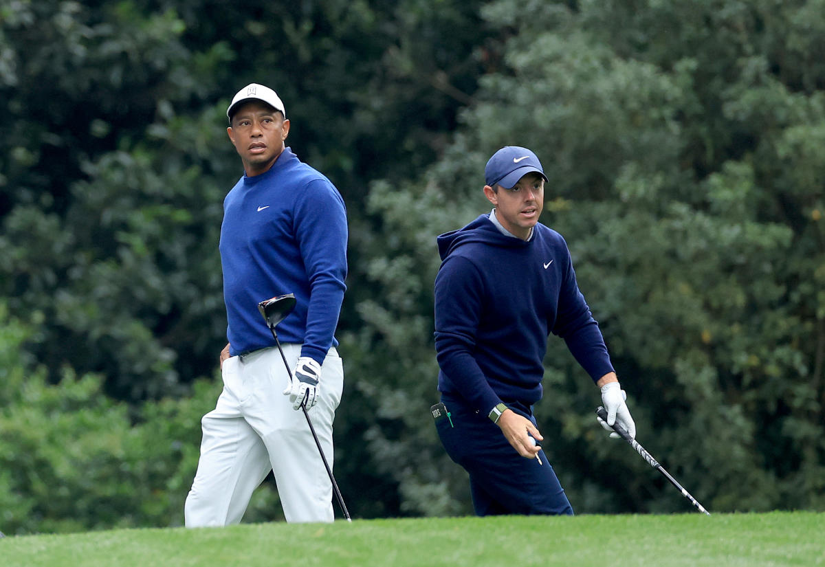 Roof collapses at arena for Tiger Woods and Rory McIlroy's new