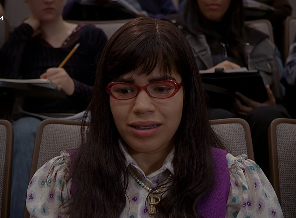 Screenshot from "Ugly Betty"