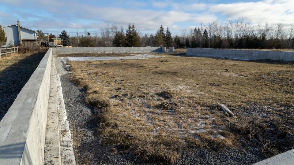 Nearly two years after initial payments for an indoor riding arena were sent, Carol Richenhaller says all she's left with of the 70-by-120 foot building is a foundation.