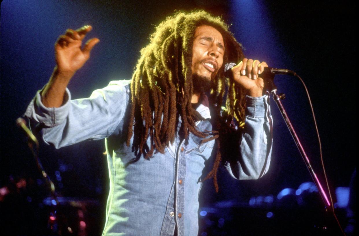 Best Albums of All Time pictured: Bob Marley | (Photo by Michael Ochs Archives/Getty Images)