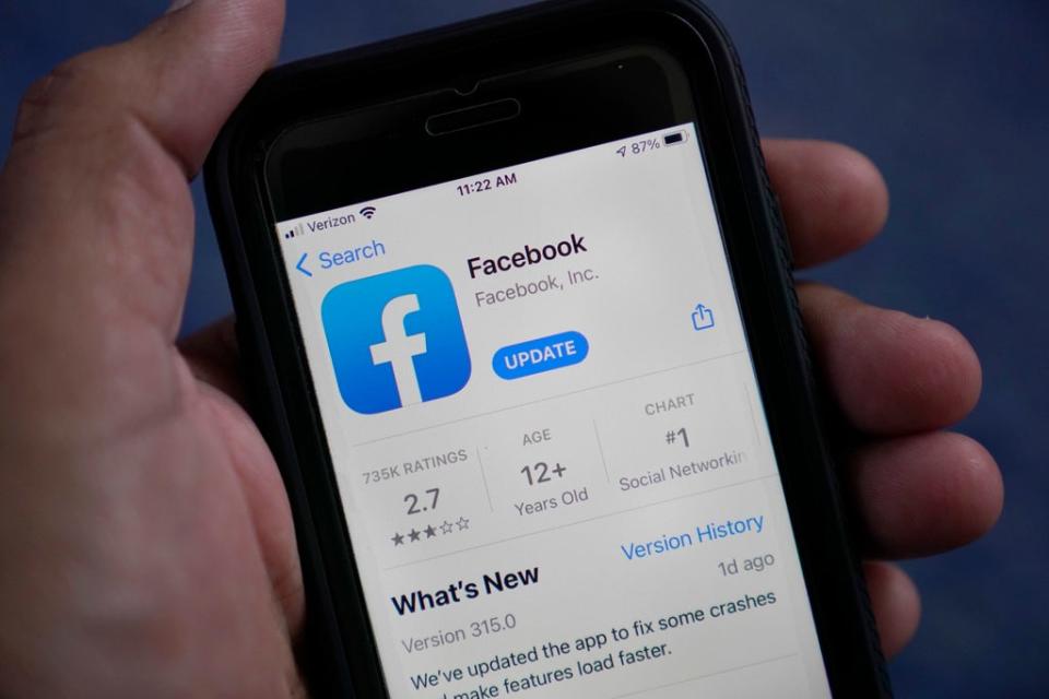 Facebook-Vaccine Smear (Copyright 2019 The Associated Press. All rights reserved)