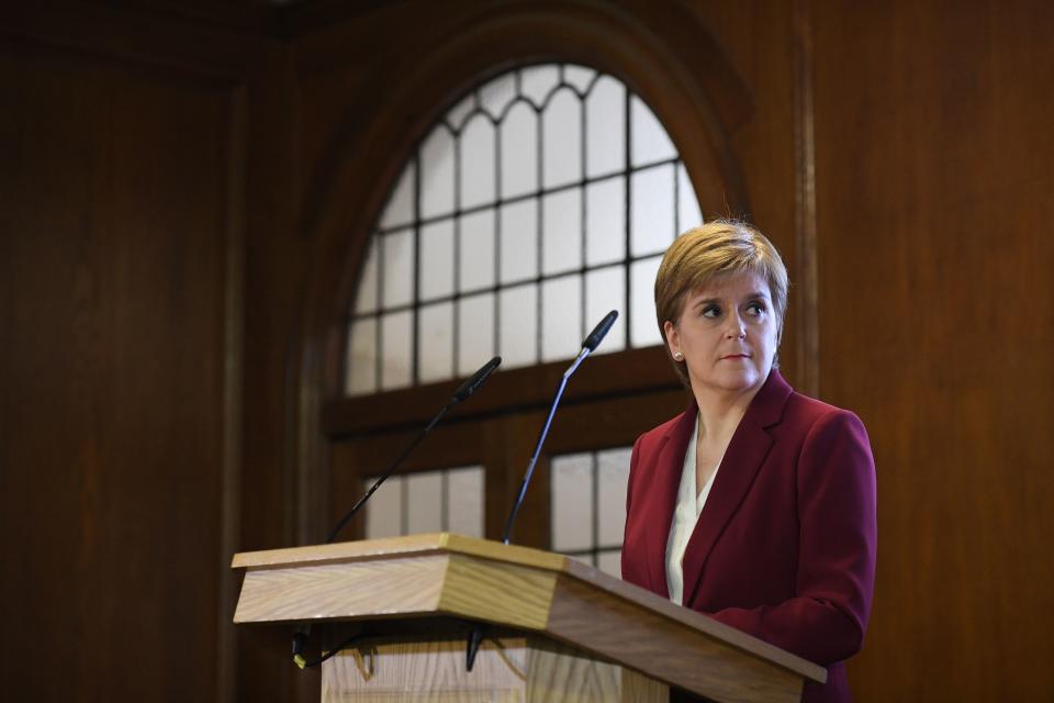 Scotland's first minister Nicola Sturgeon says her SNP party want a December general election (Picture: AFP/Getty)