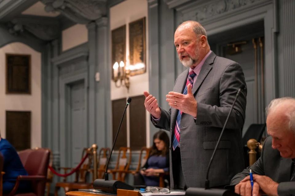 State Sen. David Lawson, a Marydel Republican and a retired state trooper expressed concern with the strain that frequent overtime duty was having on state troopers for the Biden detail.