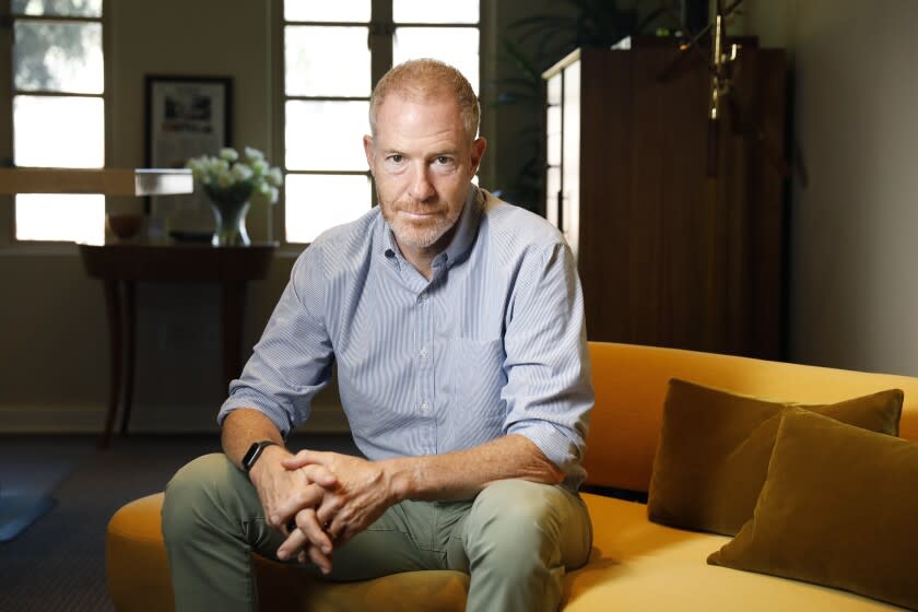 BURBANK-CA-JUNE 4, 2021: Toby Emmerich is photographed at Warner Bros. in Burbank on Friday, June 4, 2021. (Christina House / Los Angeles Times)