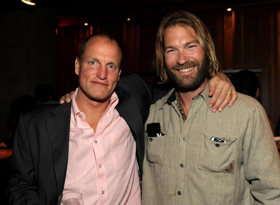 Defendor LA premiere 2010 Woody Harrelson Andrew Wilson