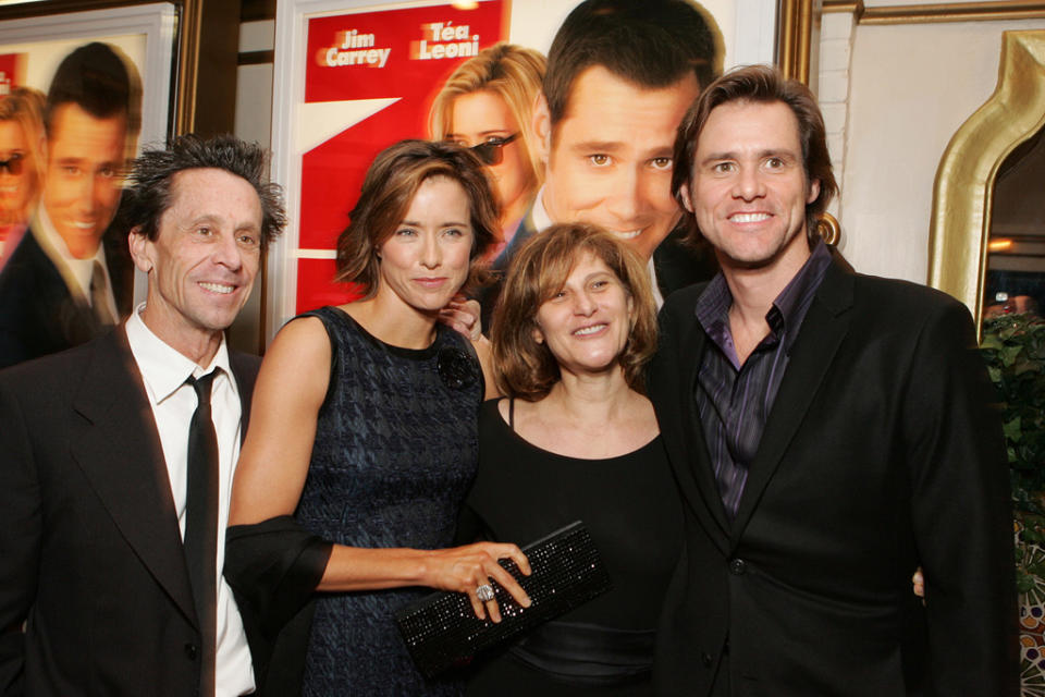 Jim Carrey 2005 Brian Grazer Tea Leoni Amy Pascal