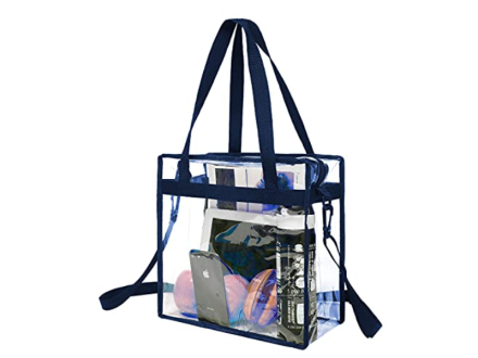 Stadium Approved Vinyl Clear Tote Bag - Arch Angel